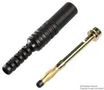 BANANA PLUG, STUD, BLACK 289-103
