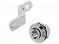Lock; cast zinc; 40mm; Kind of insert bolt: double-bit insert ELESA+GANTER GN115-VDE-40