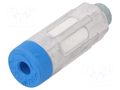 Exhaust choke; 1000l/min; 0÷10bar; aluminium; Thread: G 1/8" FESTO GRU-1/8-B