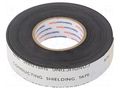 Tape: self-amalgamating; W: 19mm; L: 4.6m; Thk: 0.76mm; black; 500% HELLERMANNTYTON HTAPE-SHIELD310-19