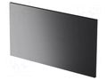Front panel; for enclosures; Panel colour: black; UL94V-0 ITALTRONIC IT-06.2730000