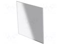 Front panel; for enclosures; Panel colour: transparent ITALTRONIC IT-06.3530000
