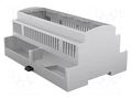 Enclosure: for DIN rail mounting; Y: 90.5mm; X: 142.3mm; Z: 62mm ITALTRONIC IT-25.0802000.BL