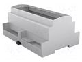 Enclosure: for DIN rail mounting; Y: 90.5mm; X: 142.3mm; Z: 62mm ITALTRONIC IT-25.0804000.BL