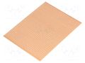 Board: universal; single sided,prototyping; W: 100mm; L: 75mm RADEMACHER RAD-710-2