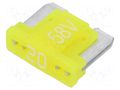 Fuse: fuse; 20A; 58VDC; automotive; 11mm; MINI; tin alloy ESKA 341731-58V