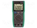 Digital multimeter; LCD; (6000); VDC: 600mV,6V,60V,600V; True RMS KYORITSU KEW1021R