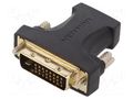 Adapter; DVI-D (24+1) plug,HDMI plug; black VENTION AILB0