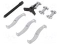 Bearing puller; 3-armig; 40÷75mm; 3" KING TONY KT-7963-03