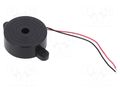 Sound transducer: piezo signaller; with built-in generator Cre-sound Electronics LPB4216SW1003-TA-R