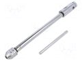Tap wrench; Grip capac: 1/8"-3/8",M3-M10; L: 250mm; steel VÖLKEL VOLKEL-10010