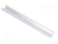 Profiles for LED modules; natural; L: 2m; BEGTON12; aluminium TOPMET TOP-BEGTON12-2M