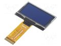 Display: OLED; graphical; 1.54"; 128x64; Dim: 42.04x27.22x1.45mm RAYSTAR OPTRONICS REX012864AWAP3N0