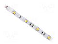 LED tape; white cold; 5050; LED/m: 30; 10mm; white PCB; IP20; 120° IPIXEL LED S010030CC1LZ-NCW