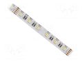LED tape; RGBW; 5050; LED/m: 60; 12mm; white PCB; IP20; 120°; 19.2W/m IPIXEL LED S012060CB4PZ-RGBWW