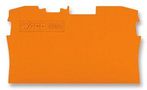 END PLATE, FOR 2 COND TB, ORANGE 2004-1292