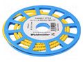 Markers; Marking: PEN; 2.5÷5mm; PVC; yellow; -30÷80°C; leaded; CLI C WEIDMÜLLER WM-1868811734