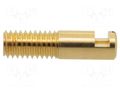 Connector: 4mm banana; socket; 36A; gold-plated; soldered DONAU ELEKTRONIK D-3010AU