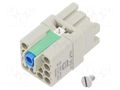 connector Han Q 12/0 FEMALE W. SCREW F. IP65/67 HARTING 09120123103