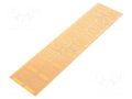 Board: universal; single sided,prototyping; W: 250mm; L: 60mm RADEMACHER RAD-930-2-HP