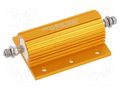 Resistor: wire-wound; with heatsink; 220Ω; 85W; ±5%; 50ppm/°C SR PASSIVES AHP85W-220RJ