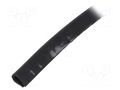 Hole and edge shield; PVC; L: 10m; black; H: 10mm; W: 5.5mm; -30÷70°C KURANT EPC-2/BK