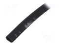 Hole and edge shield; PVC; L: 10m; black; H: 10mm; W: 5.5mm; -30÷70°C KURANT EPC-2/BK