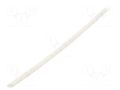 Insulating tube; fiberglass; natural; max.180°C; Øint: 4mm SYNFLEX HGS-4-NA-100