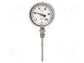 Meter: temperature; analogue,gas-actuated; 0÷120°C; 73; Ø: 100mm WIKA TM73-3628648
