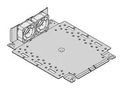FAN HOLDER WITH FAN, 5 FAN 24827197