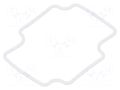 Gasket; Gasket material: silicone GAINTA P201SEAL