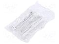 Terminals cover; light grey; UL94V-0; ABS; 5.08mm; 4pcs. KRADEX ZD4TC-5.08J-ABS-V0