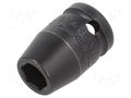 Socket; 6-angles,socket spanner,impact; HEX 12mm; 1/2"; IMPACT STAHLWILLE ST-23010012