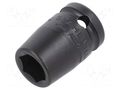 Socket; 6-angles,socket spanner,impact; HEX 14mm; 1/2"; IMPACT STAHLWILLE ST-23010014