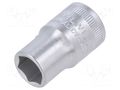 Socket; 6-angles,socket spanner; HEX 13mm; 1/2"; short STAHLWILLE ST-3030013