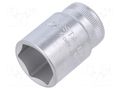 Socket; 6-angles,socket spanner; HEX 22mm; 1/2"; short STAHLWILLE ST-3030022