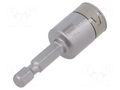 Screwdriver bit; 6-angles socket; 1/4"; HEX 10mm WERA WERA.05071224001