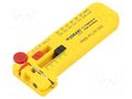 Stripping tool; Øcable: 0.25÷0.8mm; Wire: round; PWS-PLUS JOKARI JOKARI-40025