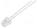 CRLED; blue; 5mm; 750mcd; 140°; Front: flat; 12VDC; No.of term: 2 OPTOSUPPLY OSB5SA57E1A-CR14