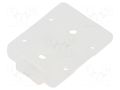 Holder; screw; polyamide; natural; cable ties HELLERMANNTYTON TY8G1-PA66-NA
