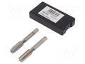 Tap; M8; 1; L: 56mm; Holder: hand; 4.9mm; Thread: fine thread; 2pcs. VÖLKEL VOLKEL-26326