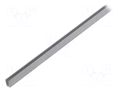 Profiles for LED modules; 1m; aluminium IPIXEL LED DE0602