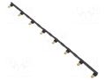 Connection bridge; 10A; 250VAC; Electr.connect: Push-in; black RELPOL ZGZP4-8BK