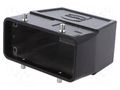 Enclosure for connectors: HDC; size 16B; Han® M; IP65; zinc alloy HARTING 09370160801