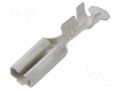 Terminal: flat; 2.8mm; 0.8mm; female; 0.3÷0.5mm2; crimped; straight TE Connectivity 5-160303-2