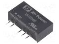 Converter: DC/DC; 1W; Uin: 12VDC; Uout: 24VDC; Uout2: -24VDC; SIP; THT XP POWER IA1224S