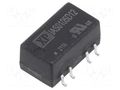 Converter: DC/DC; 1W; Uin: 4.5÷5.5VDC; Uout: 12VDC; Uout2: -12VDC XP POWER IAS0105D12