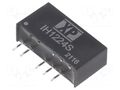 Converter: DC/DC; 2W; Uin: 12VDC; Uout: 24VDC; Uout2: -24VDC; SIP; THT XP POWER IH1224S