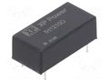 Converter: DC/DC; 2W; Uin: 12VDC; Uout: 15VDC; Uout2: -15VDC; DIP; THT XP POWER IH1215D