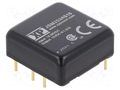 Converter: DC/DC; 25W; Uin: 18÷36VDC; Uout: 15VDC; Iout: 1.67A; 1"x1" XP POWER JSM2524S15